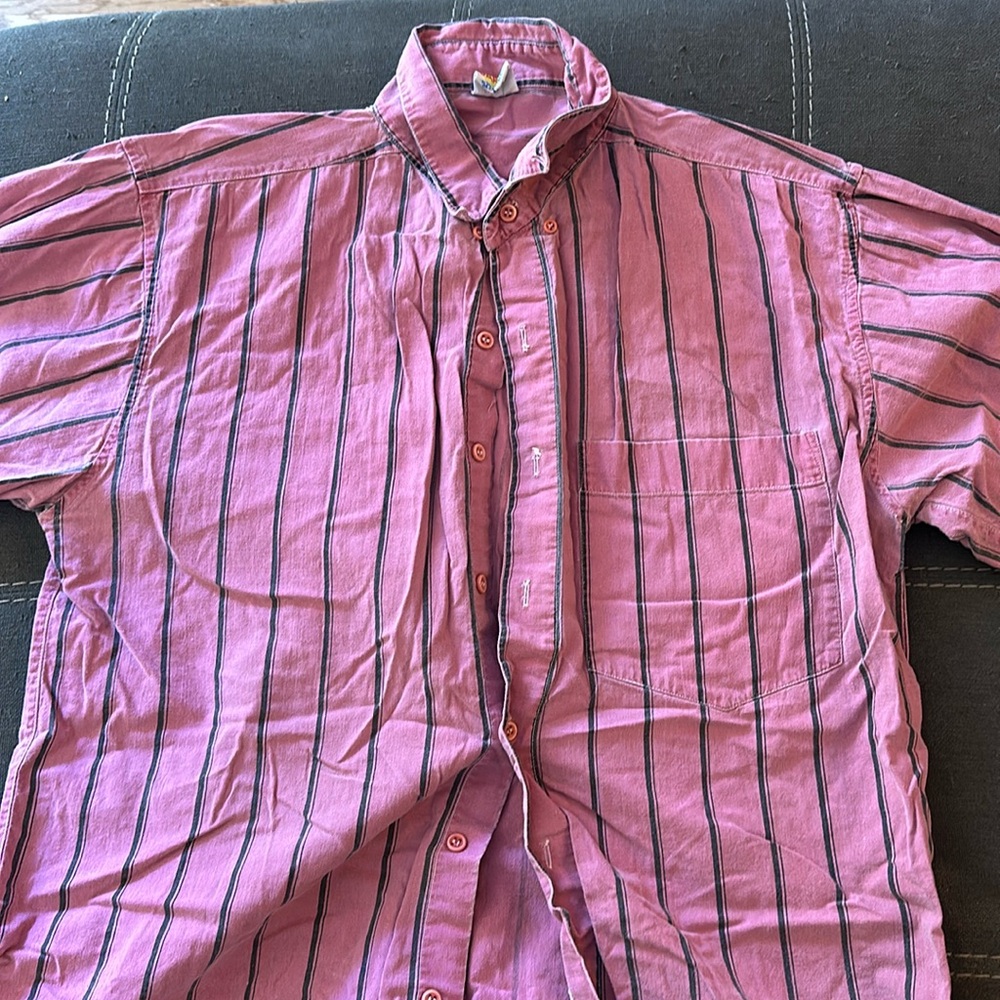 Vintage 80’s Shah Safari button-up shirt.